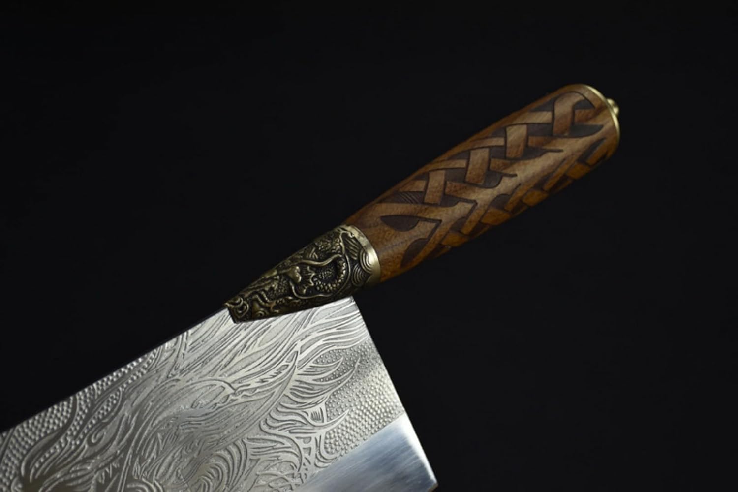 川崎謹製 龍 中華包丁 川崎謹製龍中華包丁