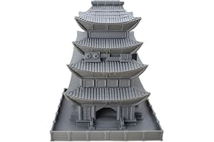 Dystopian Asian Dice Tower