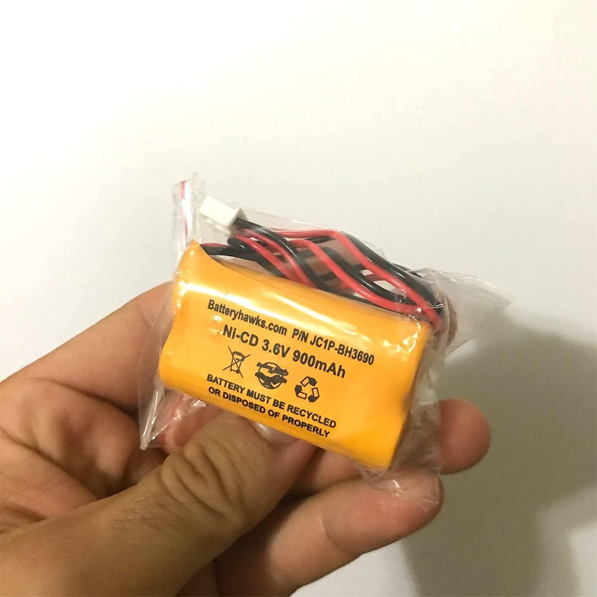 (10 Pack) Battery Replacement Exit Sign Emergency Light NiCad Unitech 6200RP 3.6v 900mAh OSA230 253799 AA900MAH 6200-RP LEDR-1