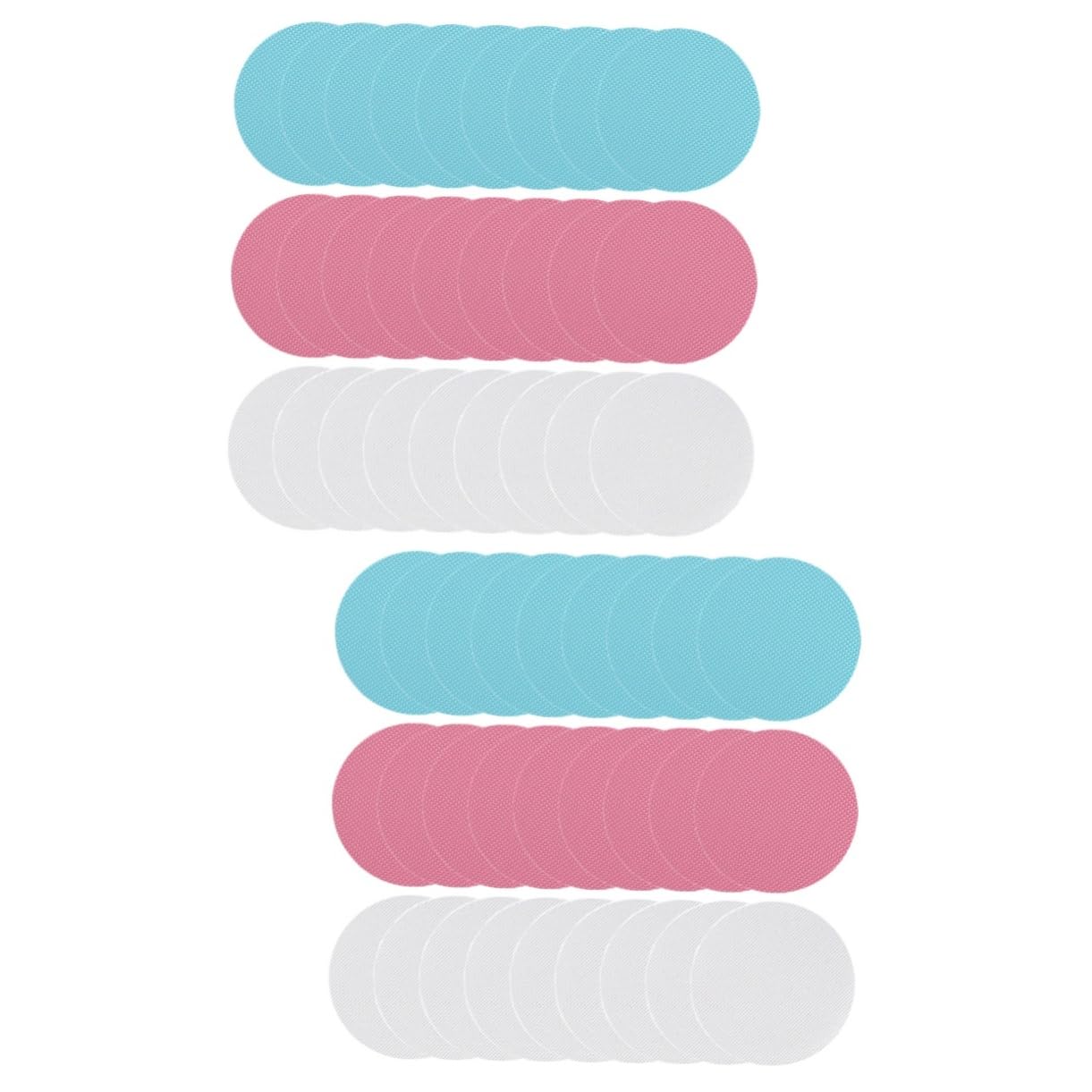 PRETYZOOM 72 Pegatinas Redondas Antideslizantes Pegatinas De Colores Pegatinas para Azulejos Pegatinas Antideslizantes para Suelo Peldaños De Seguridad para Baño Bañera Bebé
