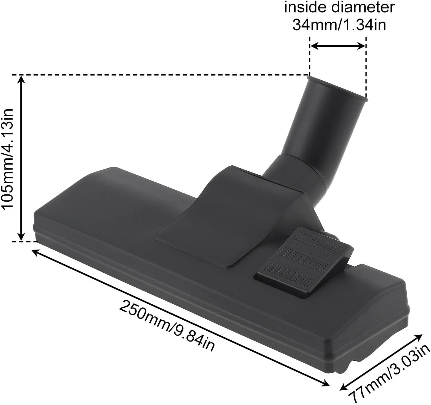 Vacuum Floor Brush 35mm Replacement Vacuum Head Suckers Vacuum Cleaner Parts，Compatible for LG，Compatible for Philips，Compatible for Electrolux