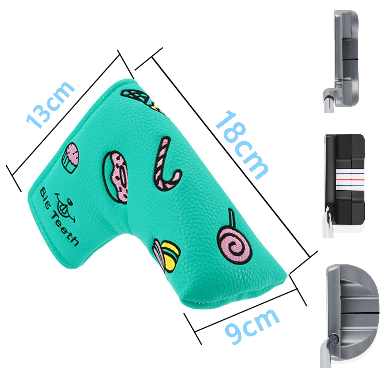 残りわずか!　♣️ラッキー♣︎クローバー★ドライバーヘッドカバー4セット♣︎ Amazon.co.jp: ゴルフヘッドカバー ラッキークローバー仕様