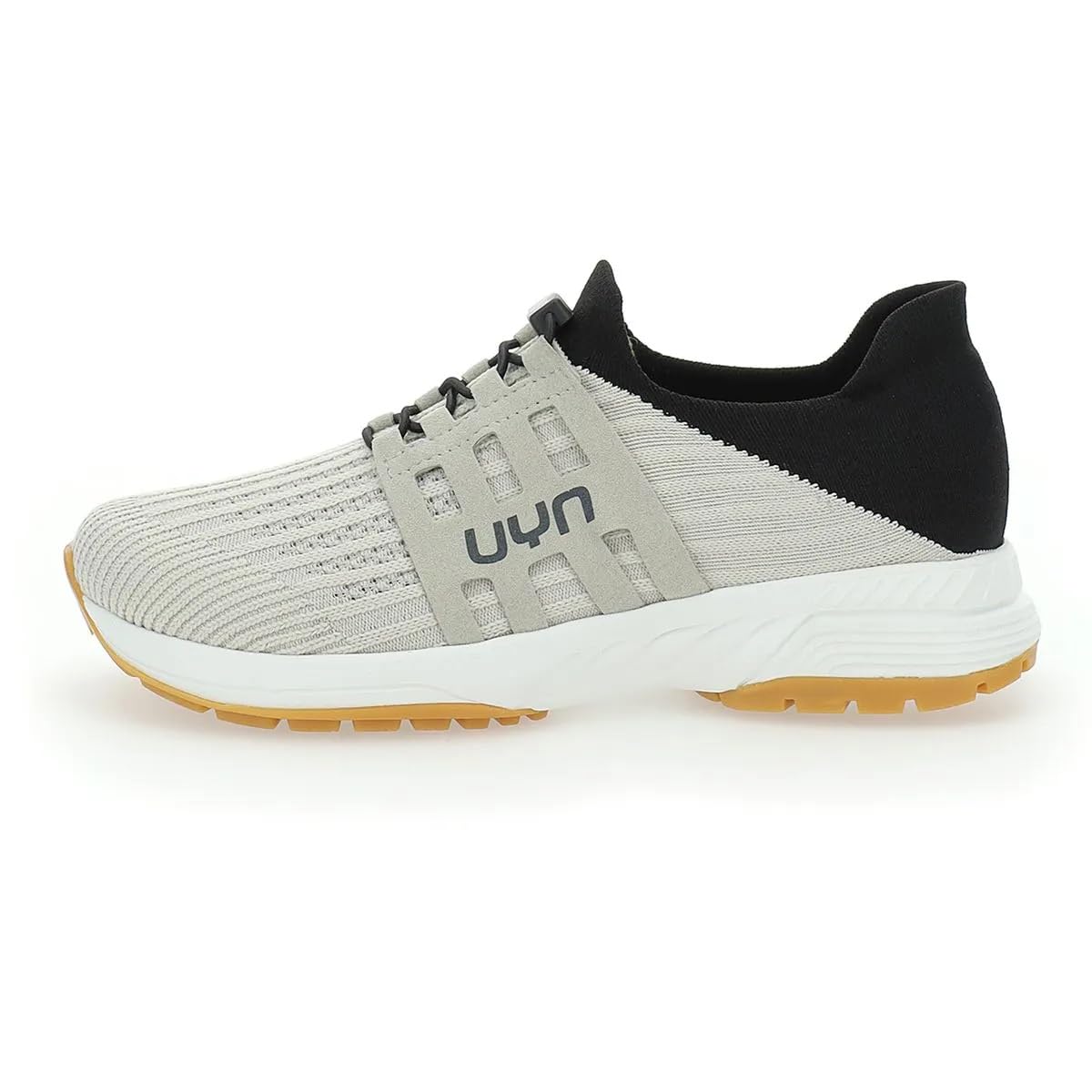 UYN Y100190 Haru Sneaker Male Pearl Grey/Black UK 6.5