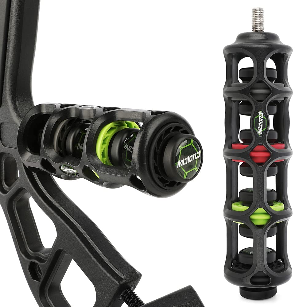 SHARROW Stabilisateur pour Tir à l'arc Stabilisateur d'arc à Poulies 4 Pouces 6 Pouces Amortisseur pour Arc à Poulies Arc Classique