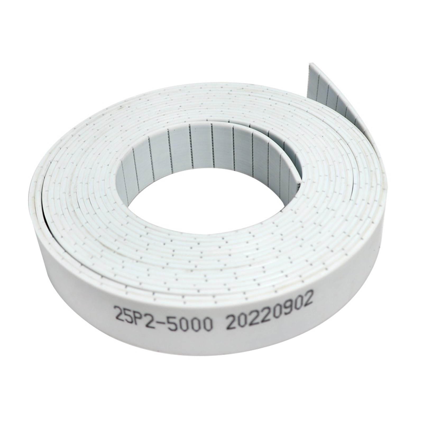 Courroie plate en polyuréthane P2-10/20/25 Largeur 10/20/25 mm Épaisseur 2 mm Couleur blanche Polyuréthane avec âme en acier(20Meters,20mm)
