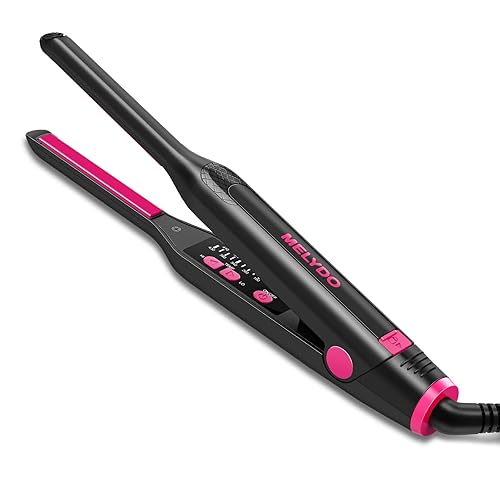 Small Flat Irons for Short Hair, 3/10" Pencil Flat Iron