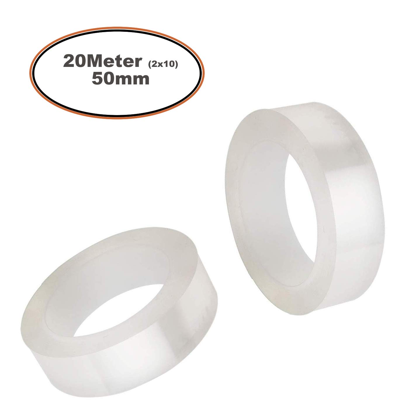 Nastro Sigillante Impermeabile Per Bagno E Cucina - 3.5cm X 3.2m Trasparente - Foto 4