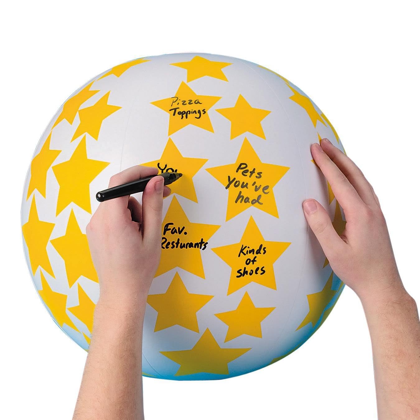 Create Your Own Toss 'n Talk-About Ball