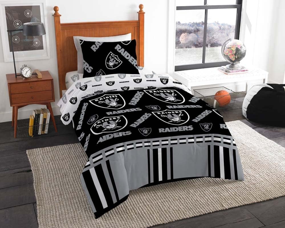 Northwest NFL Unisex-Adult Rotary Bed in a Bag Set