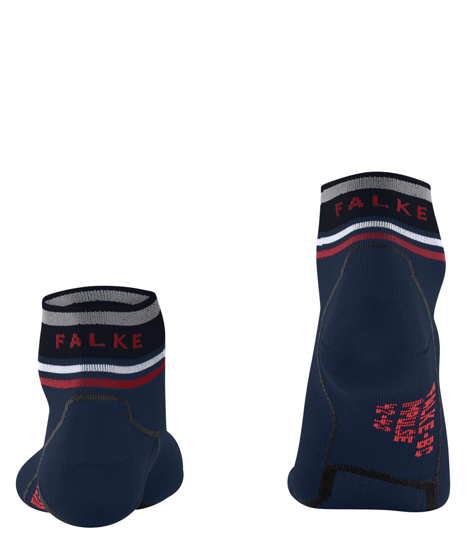 FALKE Unisex BC Impulse Short Fahrradsocken schnelltrocknend atmungsaktives nachhaltiges Funktionsmaterial ultraleichte Polsterung Rennradsocken kurz antiblasen gegen Taubheitsgefühle kühlend 1 Paar