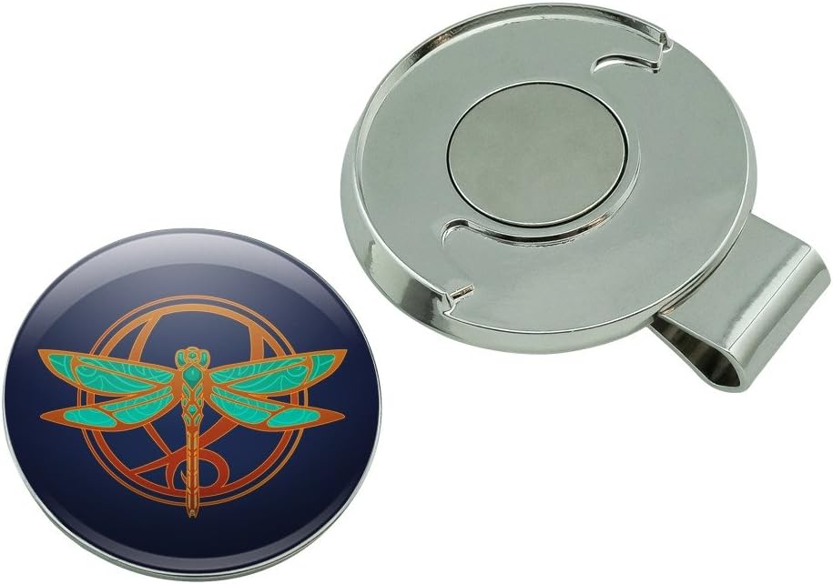 review GRAPHICS & MORE Dragonfly Elegant Golf Hat Clip with Magnetic Ball Marker