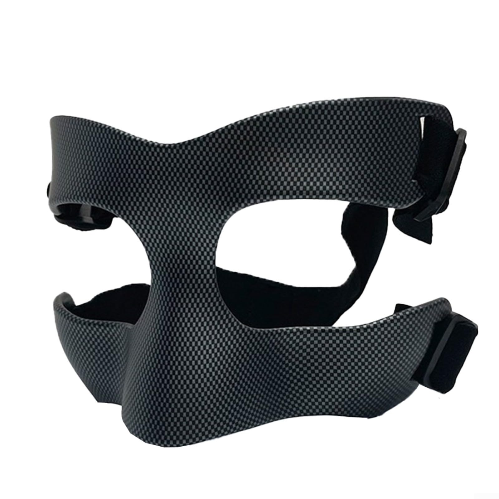 LVYXON Protezione Per Il Viso Da Basket, Anti-collisione, Protezione Per Il Naso, Per Allenamento Di Calcio, Policarbonato, Elastico, Lavorato A Maglia, Zigomi, Tempio, Sopracciglia, Ossa, Protezione