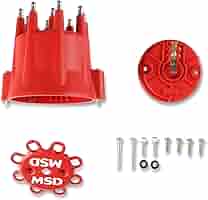 ドクターキャビエット Amazon.com: MSD 84335 HEI Distributor Cap and Rotor Kit Red