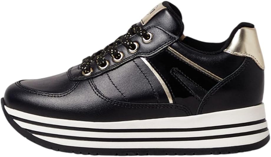 Scarpe nero giardini sneakers basse i433102f