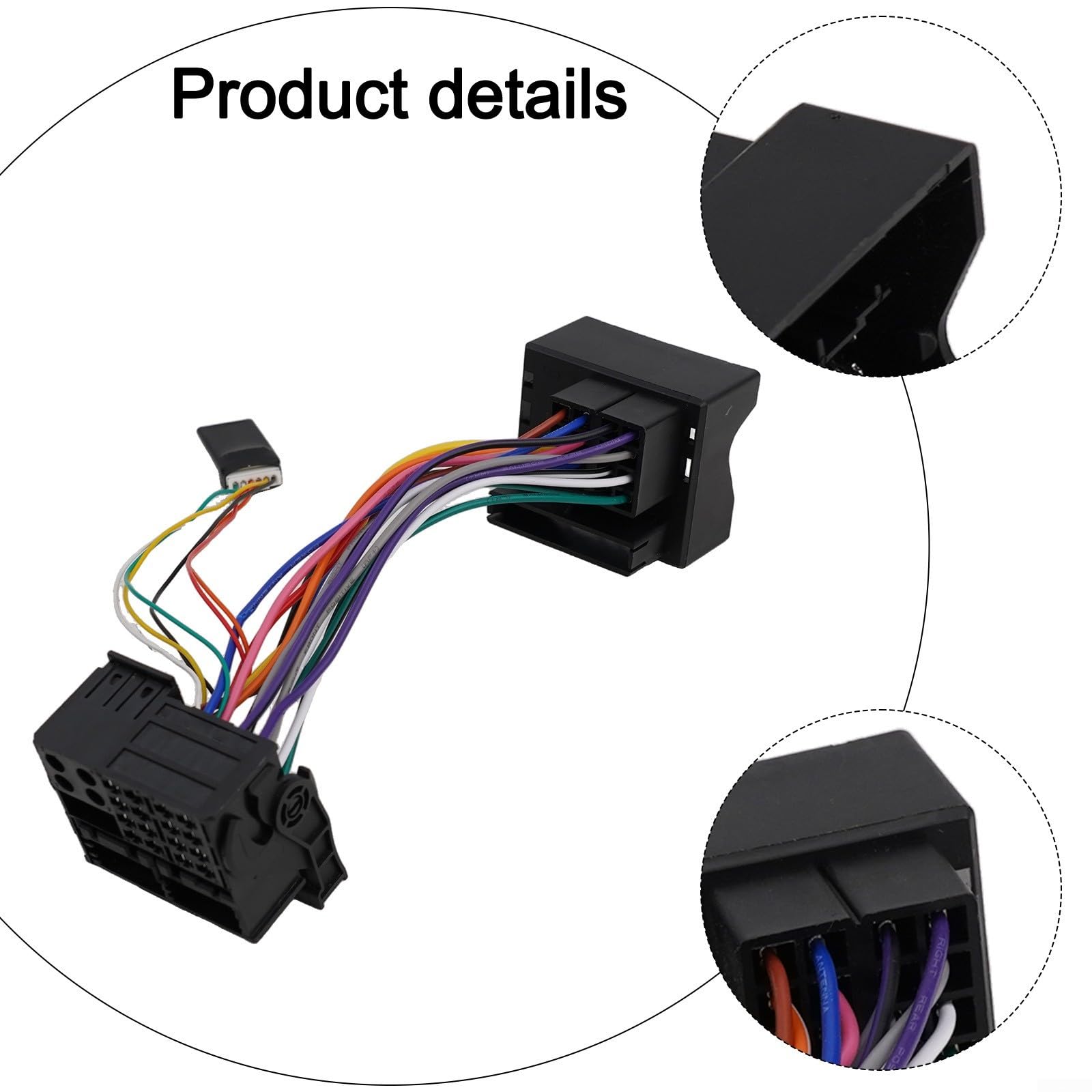 CAN Bus Emulator Simulator Decoder Adapter für RCD330 340 RCD510 RNS315 RNS510 mit 12 V ABS schwarz