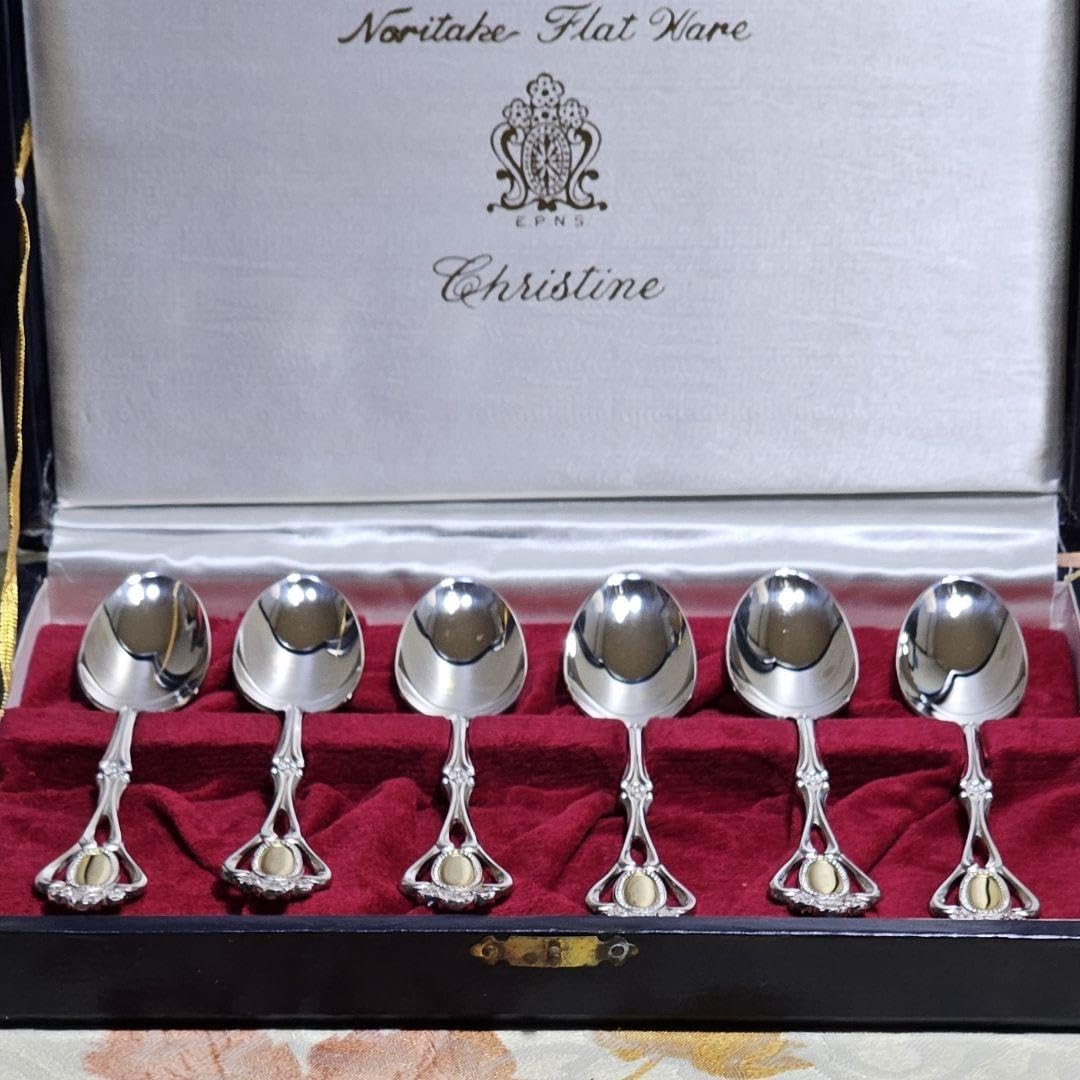 Silver【廃盤品】Noritake Christine カトラリー Amazon.co.jp