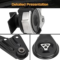 Vista 6 de Kit de montaje de transmisión del motor del motor compatible con Mazda 3 2.0L 2004-2009, Mazda 3 2.3L- sin Turbo 2004-2009 A5312 A4405 A4418 A4404
