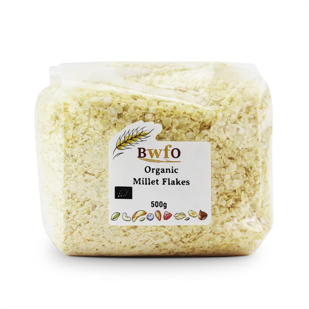 Organic Millet Flakes 500g (BWFO) Amazon.co.uk Grocery