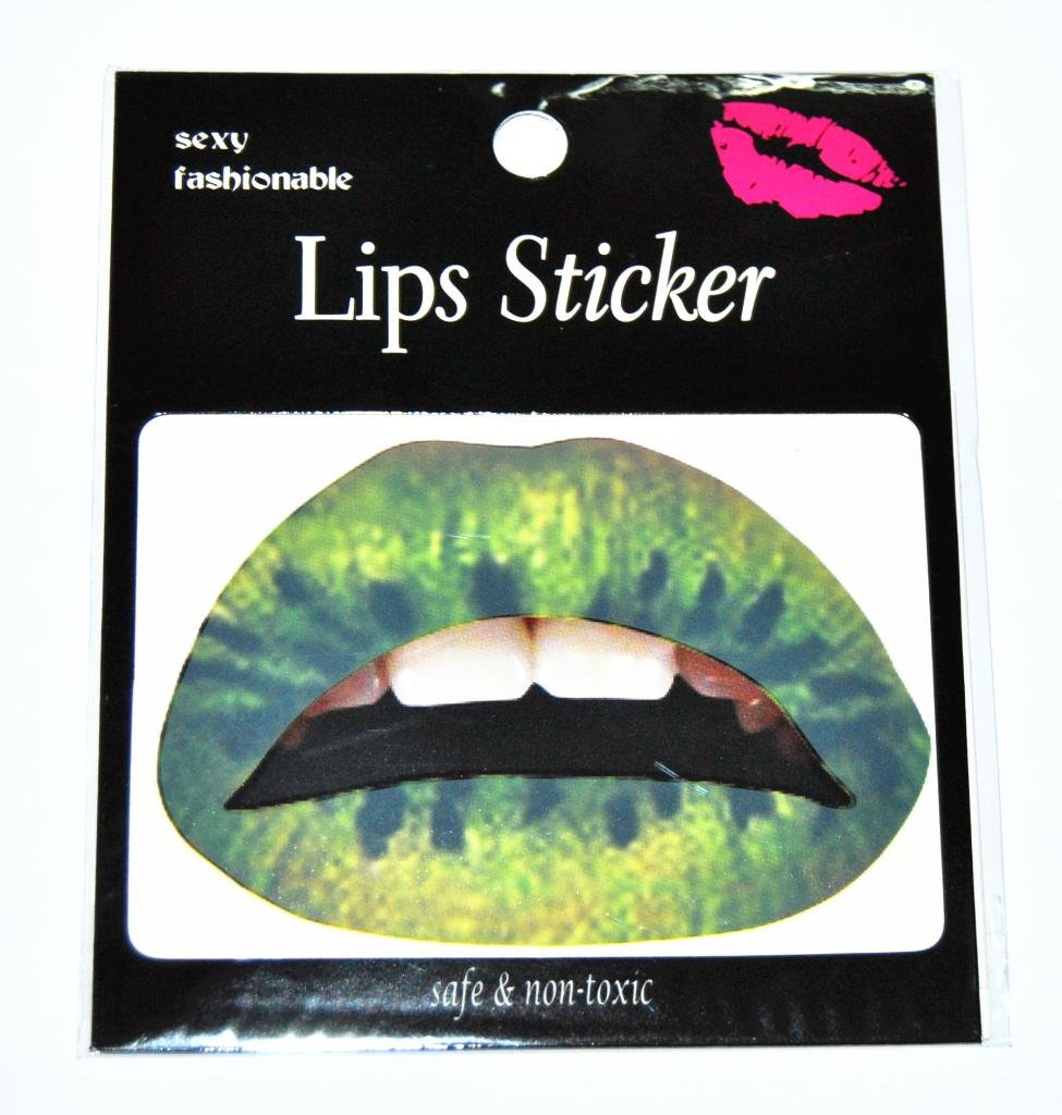 BT010672 Temporary Lips Tattoo, Shocking Tattoo, Safe