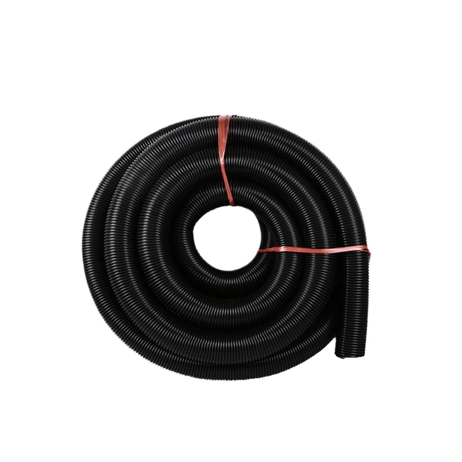 Vacuum Cleaner Thread Hose Inner 35mm/Outer 42mm Bellows Straws Durable Flexible Soft Pipe Replacement Vacuum Cleaner Tube Black(Black-1m (35mm))