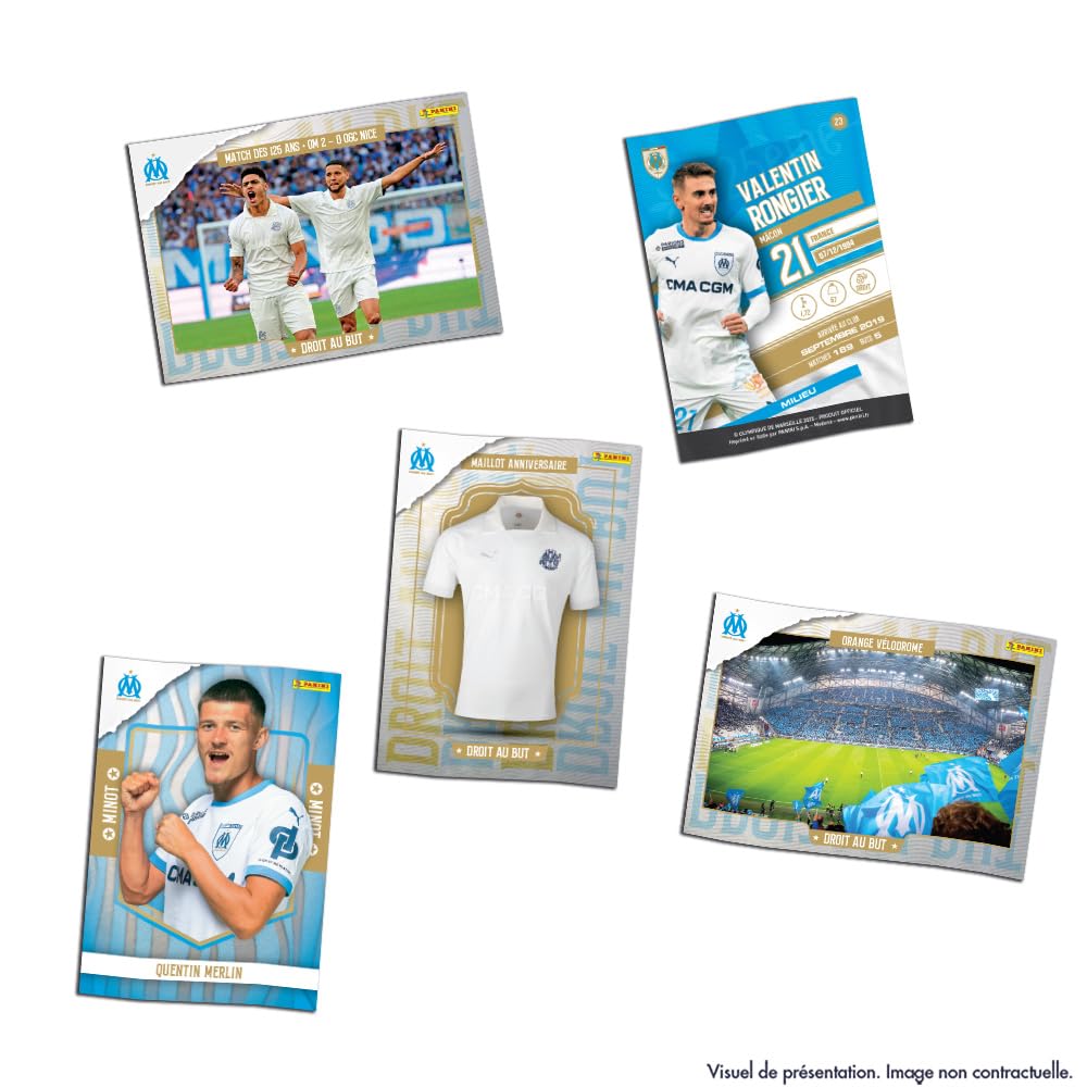 Panini Olympique DE Marseille Trading Cards Coffret Collector 125 Ans