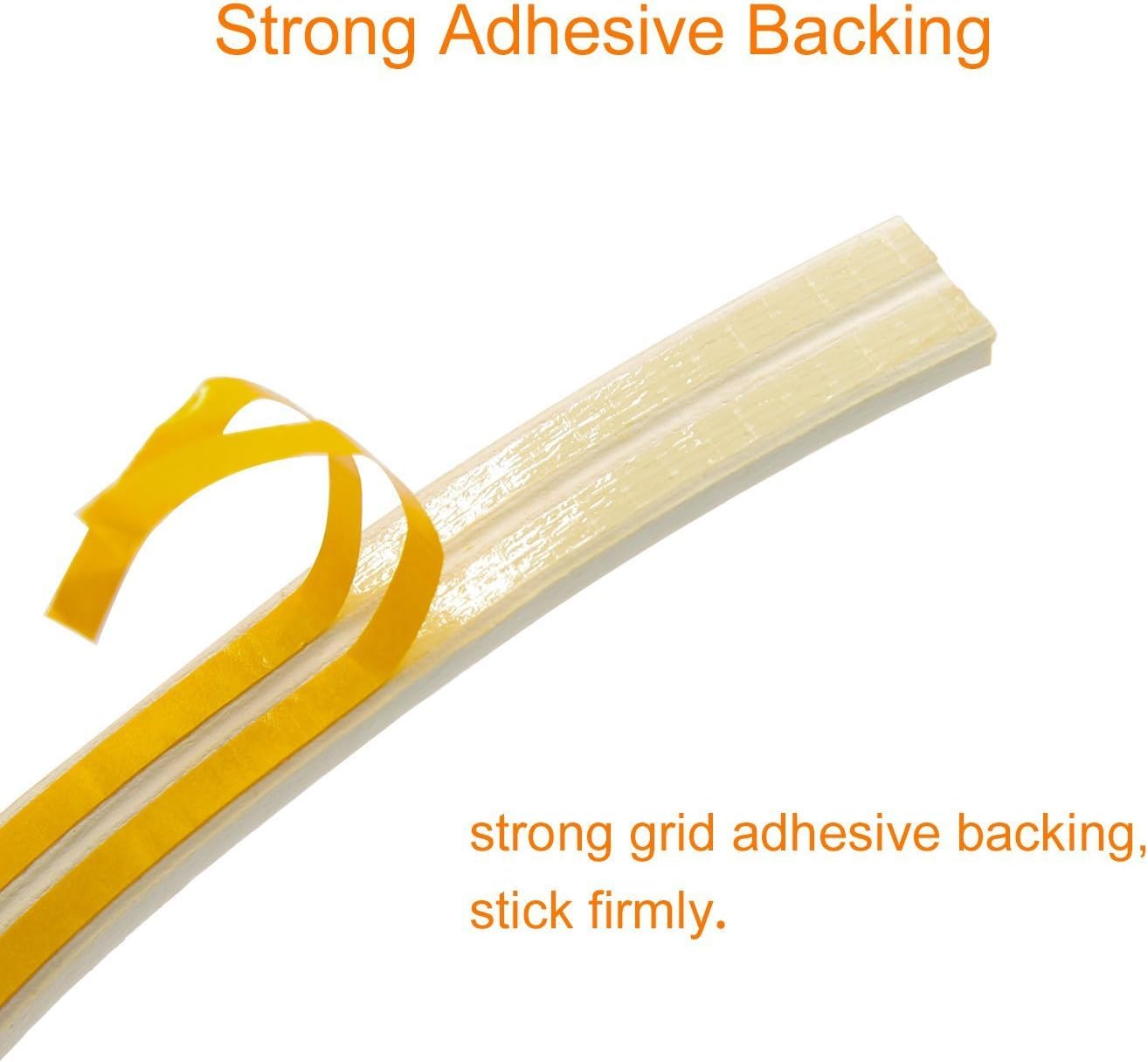 40% оƒƒ Dіѕсоunt Weather Stripping for Doors and Windows, Self Adhesive D-Shape Indoor Insulation Kit, Sound Proofing Foam Seal Strip, 7/20-inch x 6/25-inch x 8-Feet, Brown (4 Seals)