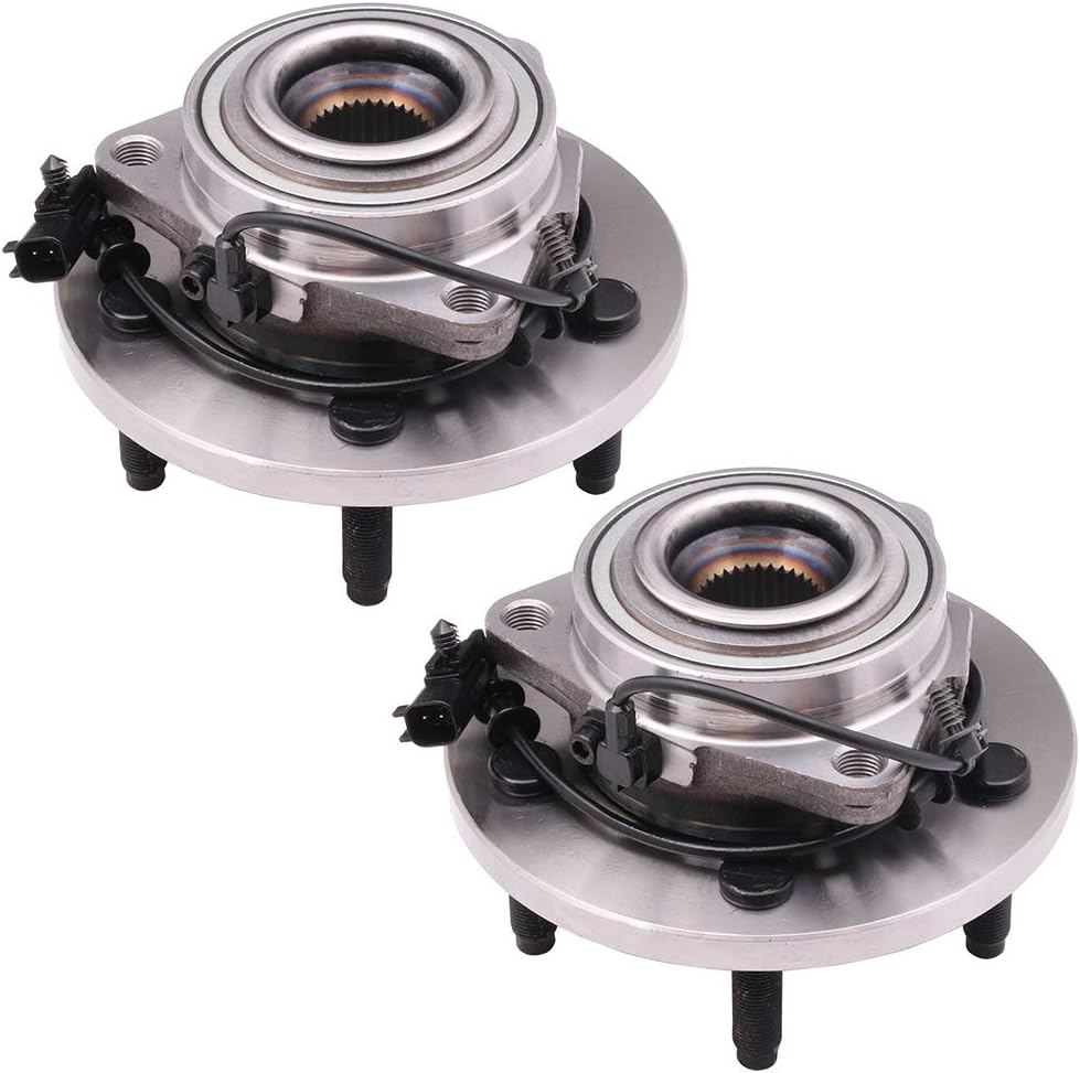 513271 Front Wheel Hub and Bearing Assembly Compatible with 2006-2009 for Dodge for Durango 2007-2009 for Chrysler for Aspen 5 Lugs W/ABS 2pcs