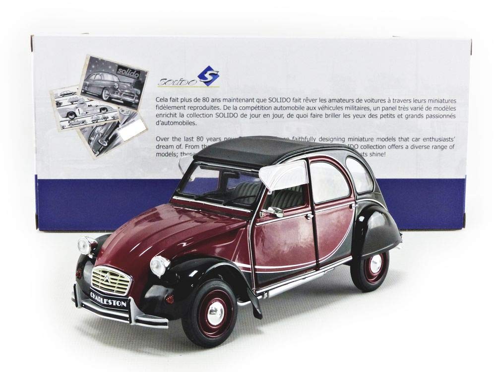 Solido 421185310 Citroen 1:18 2CV6 Charleston, Multi