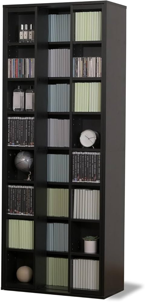 Amazon｜JKプラン 本棚 スライド スライド本棚 漫画 幅70 高さ180