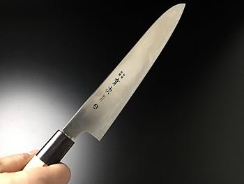Amazon｜有次 包丁 牛刀 A和式 210mm 日本製 AUS-10鋼 築地