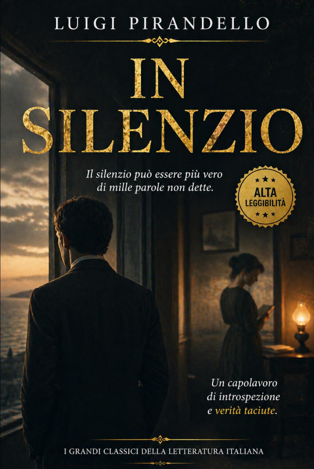 In silenzio: Edizione rilegata ad alta leggibilità per ipovedenti