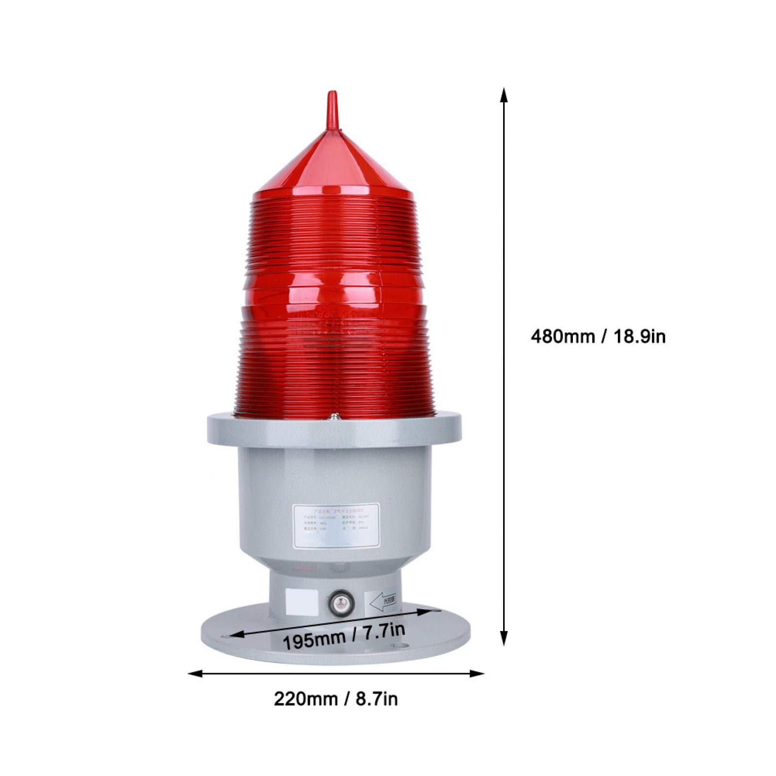 Amazon.com: Jeanoko GZ-155LED Aviation Obstruction Light