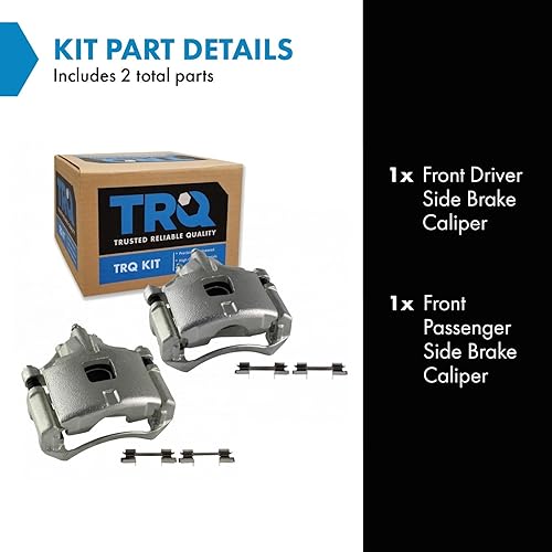 Vista 320 de TRQ - Juego de pinzas de freno delantero