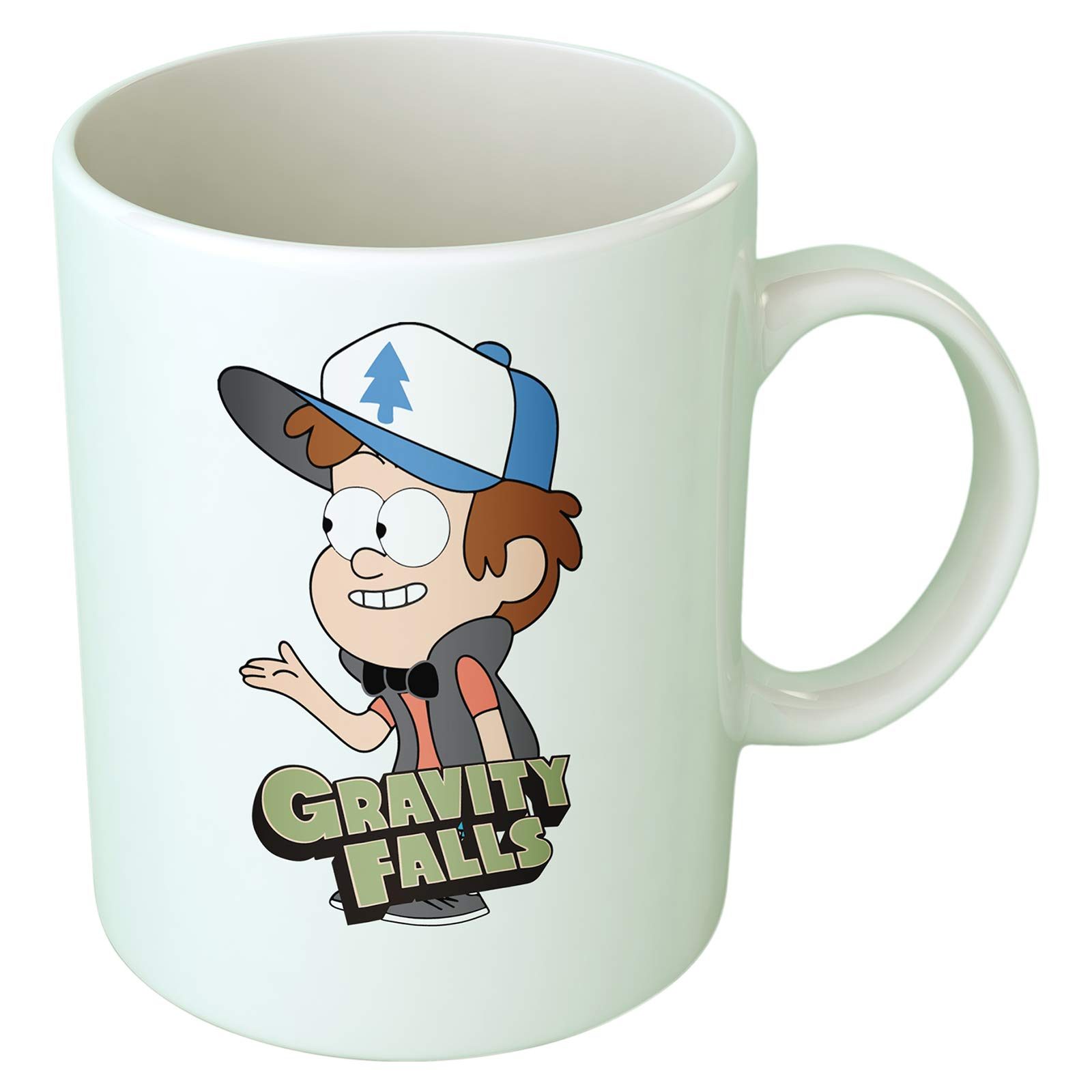 Upteetude Gravity Falls Coffee Mug - White