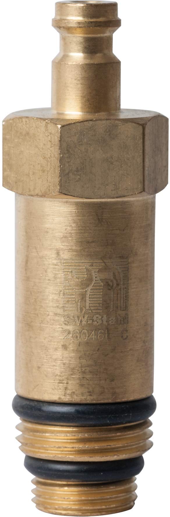 SW-Stahl 26046L-C Adattatore per Tester Perdita Pressione M14 e M18 | Raccordo per tester compressione, filettatura M14 x 1,25 e M18 x 1,5, compatibile con motori universali a benzina