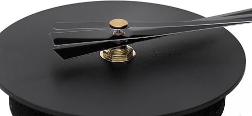 Miniatura 7 de MPM - Reloj de pared negro de calidad DIY, reloj de pared 3D de bricolaje, diseño moderno, reloj de pared de material EVA, decoración de reloj de