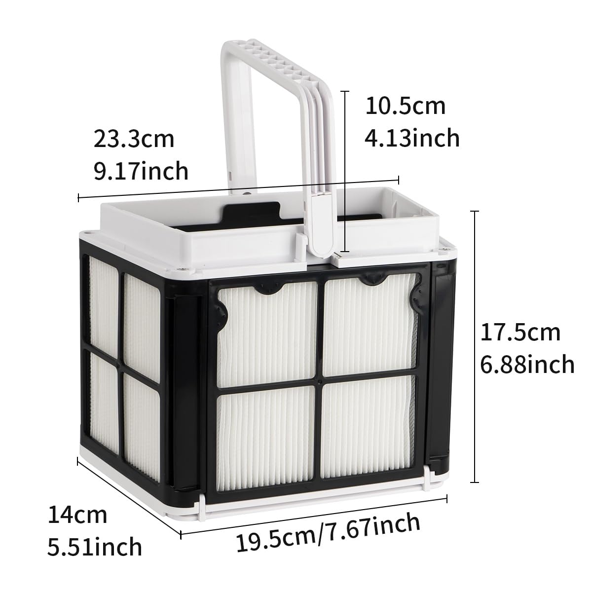 Cesta de Filtro Ultrafina 9991460‑R1, Compatible con Dolphin | Compatible con S50,S100,Explorer E20,Nautilus CC,Active 15,limpiador Proteus DX3.
