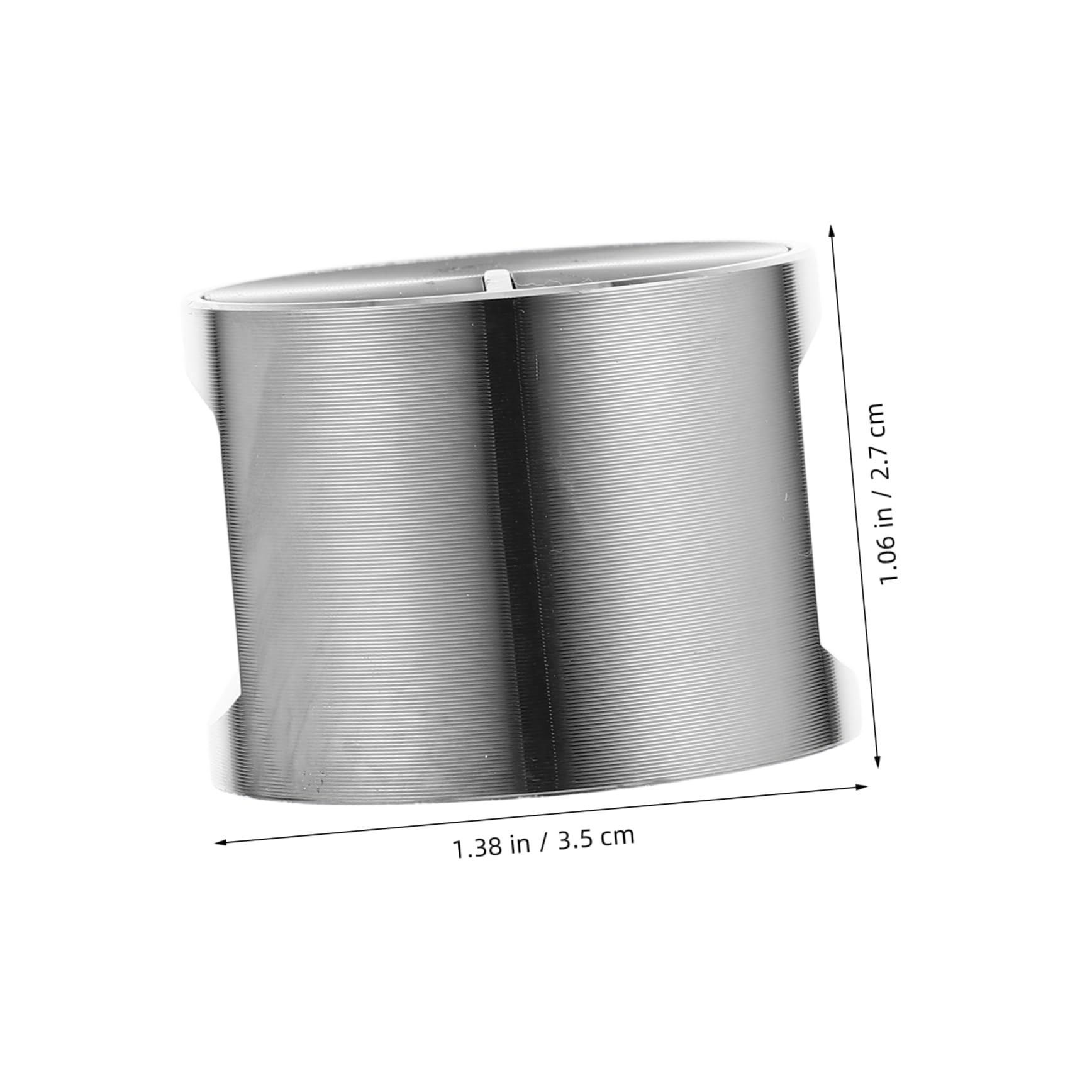 LIFKICH 2pcs Stainless Steel Cooktop Knob Gas Stove Control Knobs Replacement for Oven Stove Top