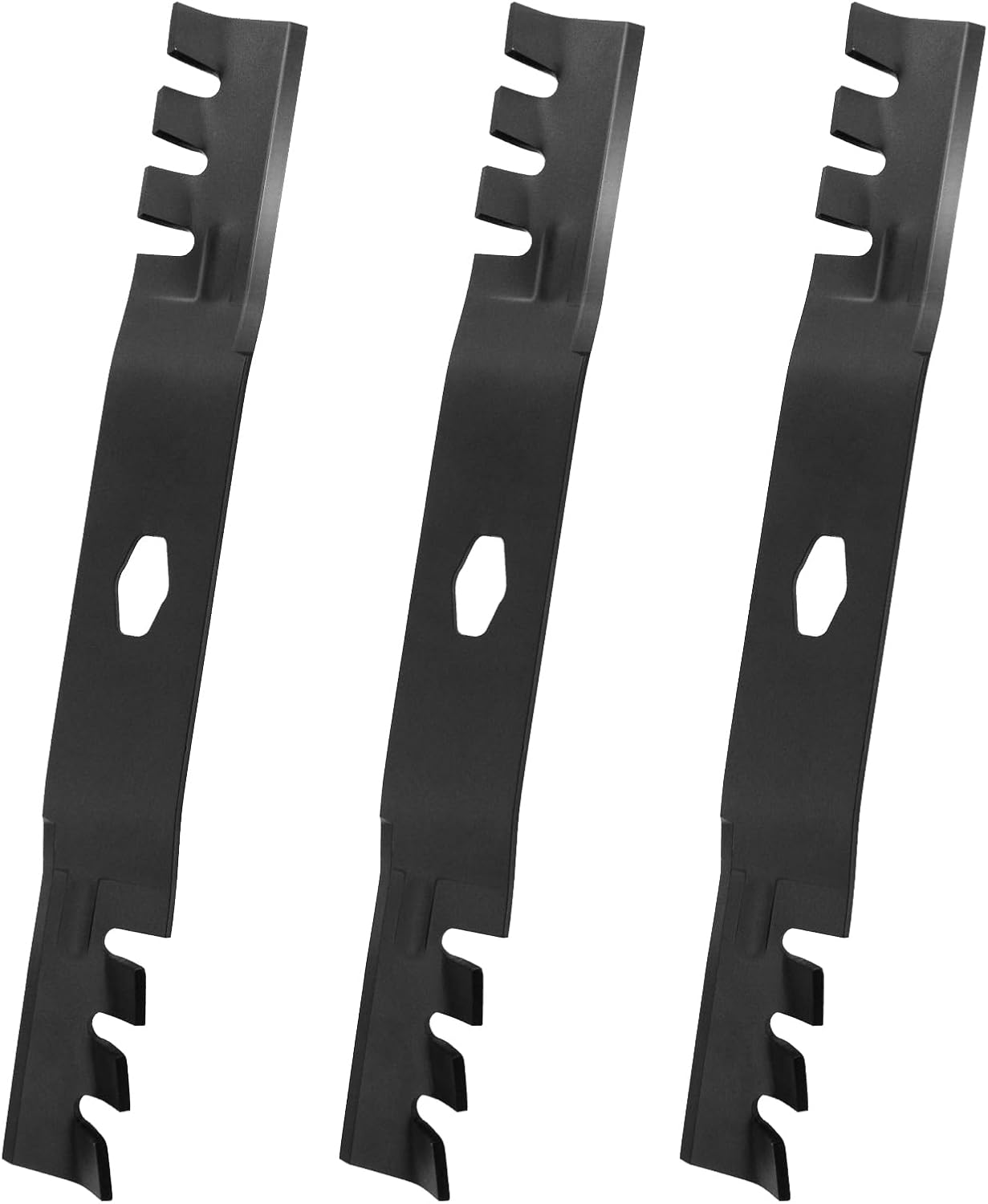 742P05286-X Mower Blade Compatible with Cub Cadet ZT1 54,ZT2 54,ZTS2 54,MTD 54" Cutting Decks Zero-Turn Lawn Mowers,742P05086X Mulching Blade Replacement Part Number 17281 (3 Pack)