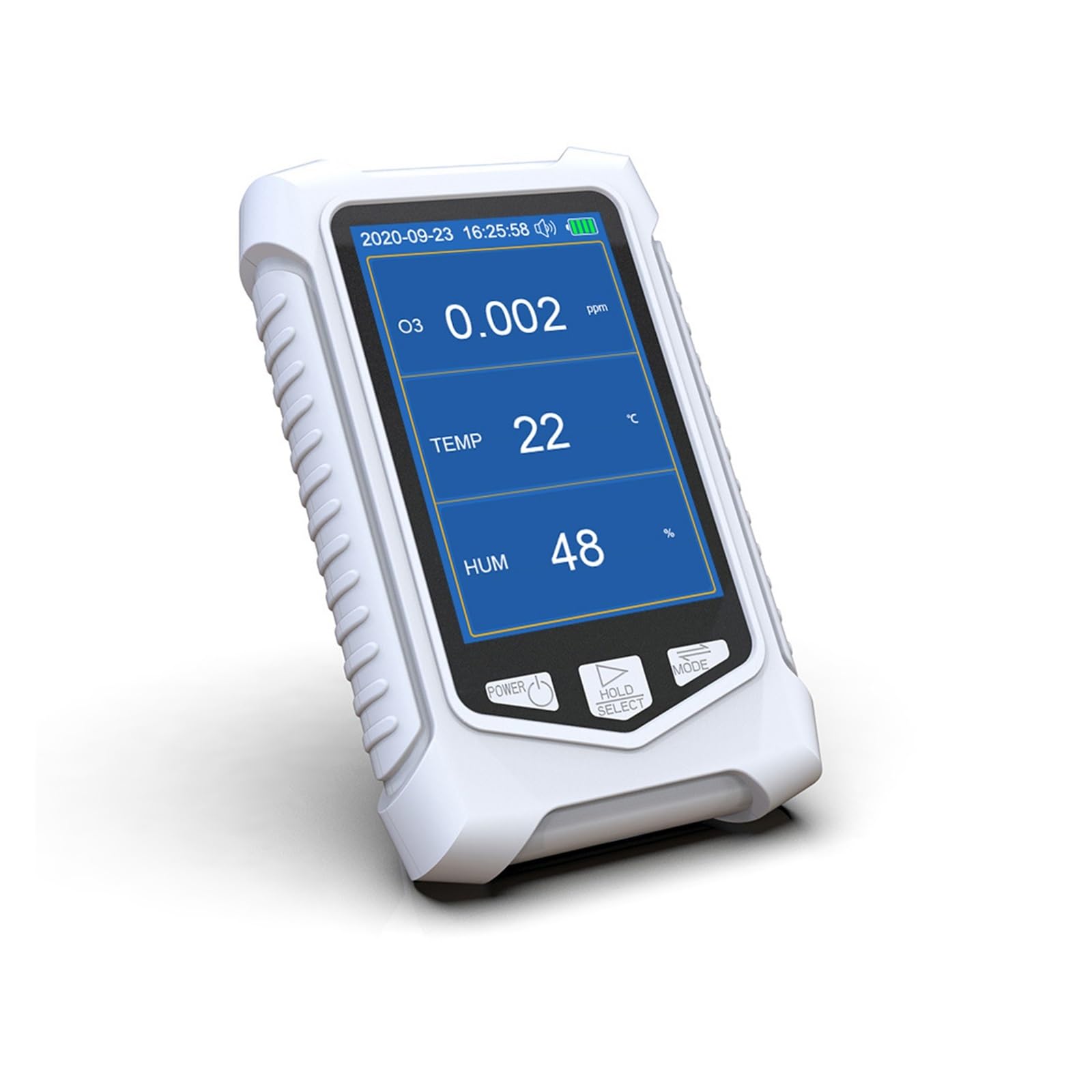 Contador de particulas Analizador de ozono portátil de mano multifuncional inteligente O3 medidor de ozono Detector de Gas Sensor Monitor de contaminación de calidad del aire Preciso y confiable