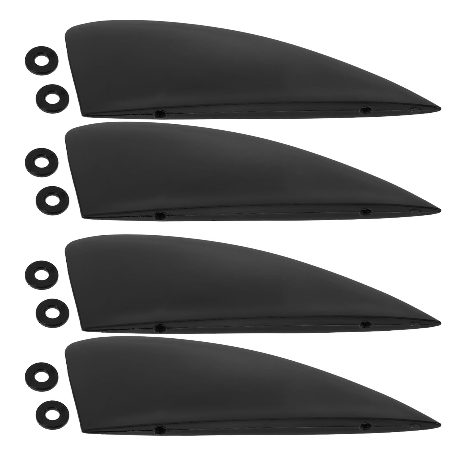 Sup Finne 134mm aus Kunststoff Abnehmbare Mittelfinne für Paddleboards und Kajaks Wasserstabiler Surfboard Stabilisator für Bessere Kontrolle und Balance