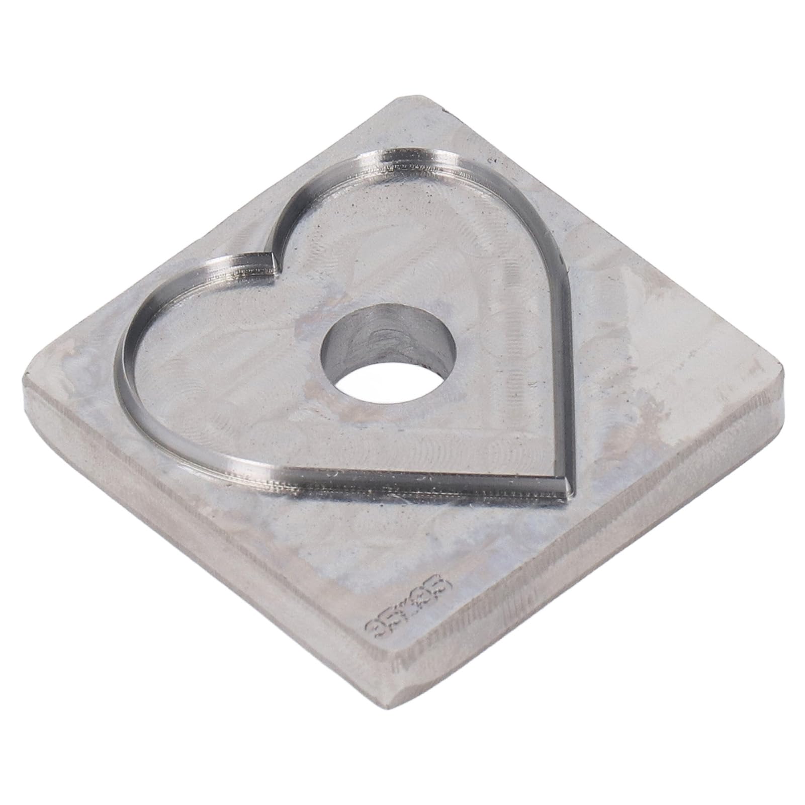 Heart Shape Cutting Die, Alloy Steel Clean Cutting Surface Leather Punching Die Cutting Mold Metal Template Mould DIY Crafts for Layered Fabric Clay Belt