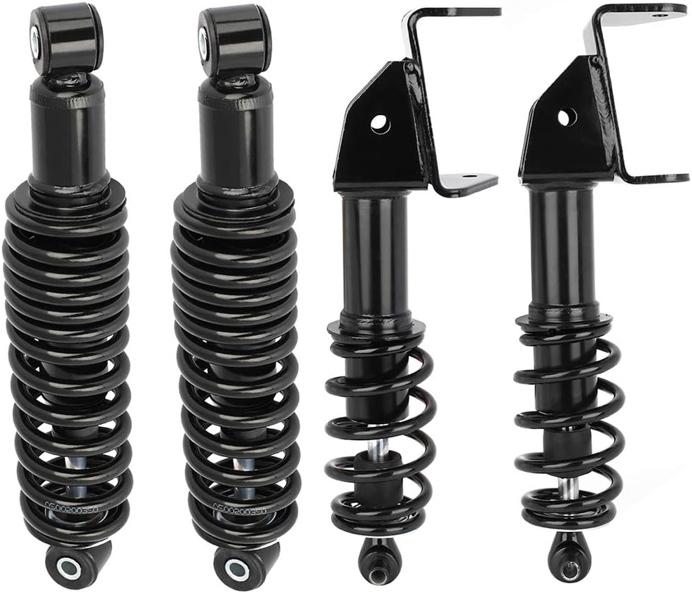 cciyu JW1-F2210-00-00/JW2F2210-10-00/JW1-F3350-00-00/14527/JW1-F3390-00/JW2-F3390-00-00 for Club Car Shock Front Rear Shock Absorbers for G29 for Golf Cart Gas Or Electric 2007 To 2016 Set of 4