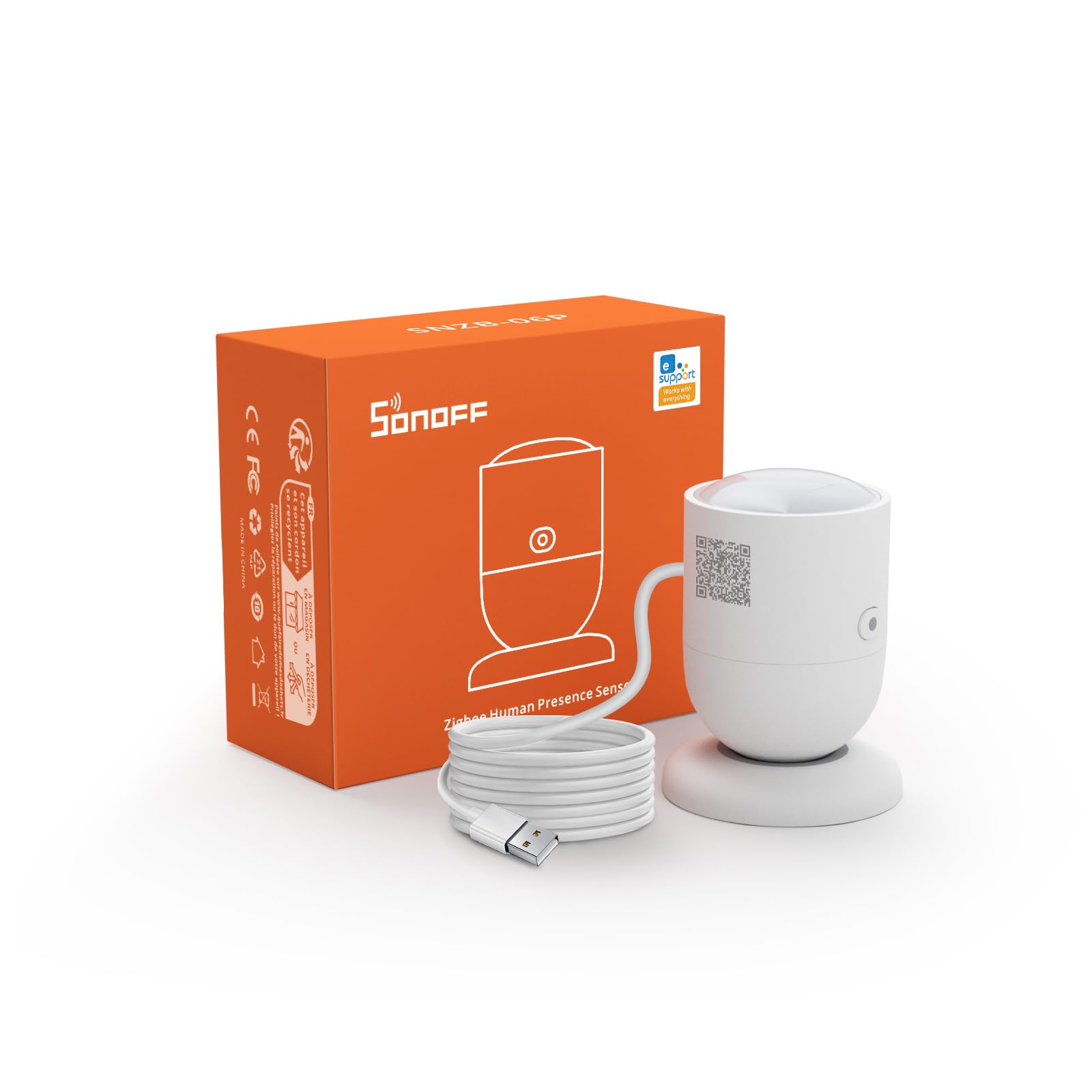 SONOFF SNZB-06P Motion Sensor - Smart Home Automation -1 SONOFF SNZB-06P Motion Sensor - Smart Home Automation -1