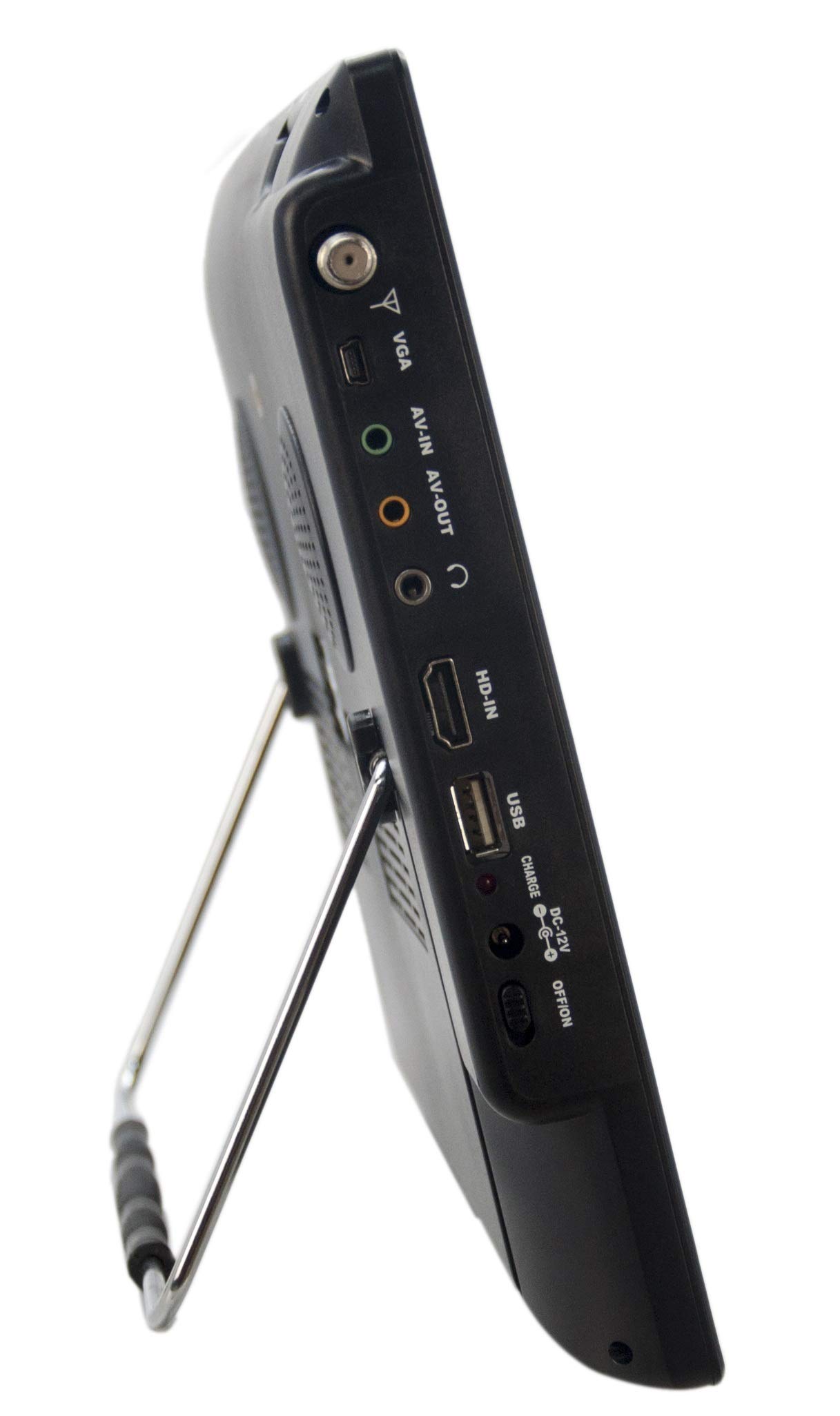 Milanix 14.1" Portable Widescreen LED TV with HDMI, VGA, MMC, FM, USB