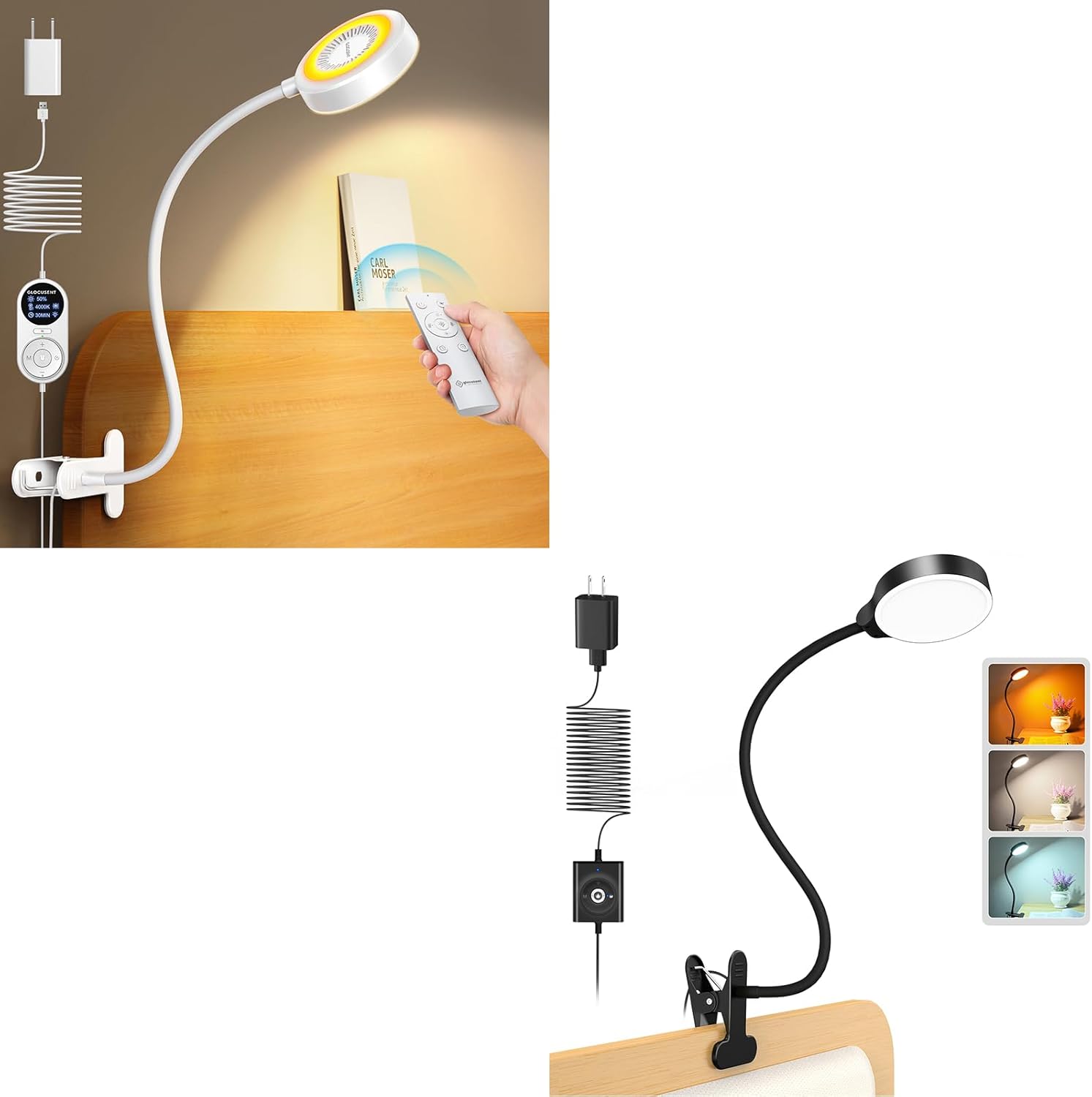 Glocusent Clip on Light