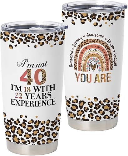 Miniatura 6 de Regalos de 40 cumpleaños para mujer, regalos para mujer de 40 años, regalos de cumpleaños 40 para mujeres, ideas de regalos de cumpleaños para mujer