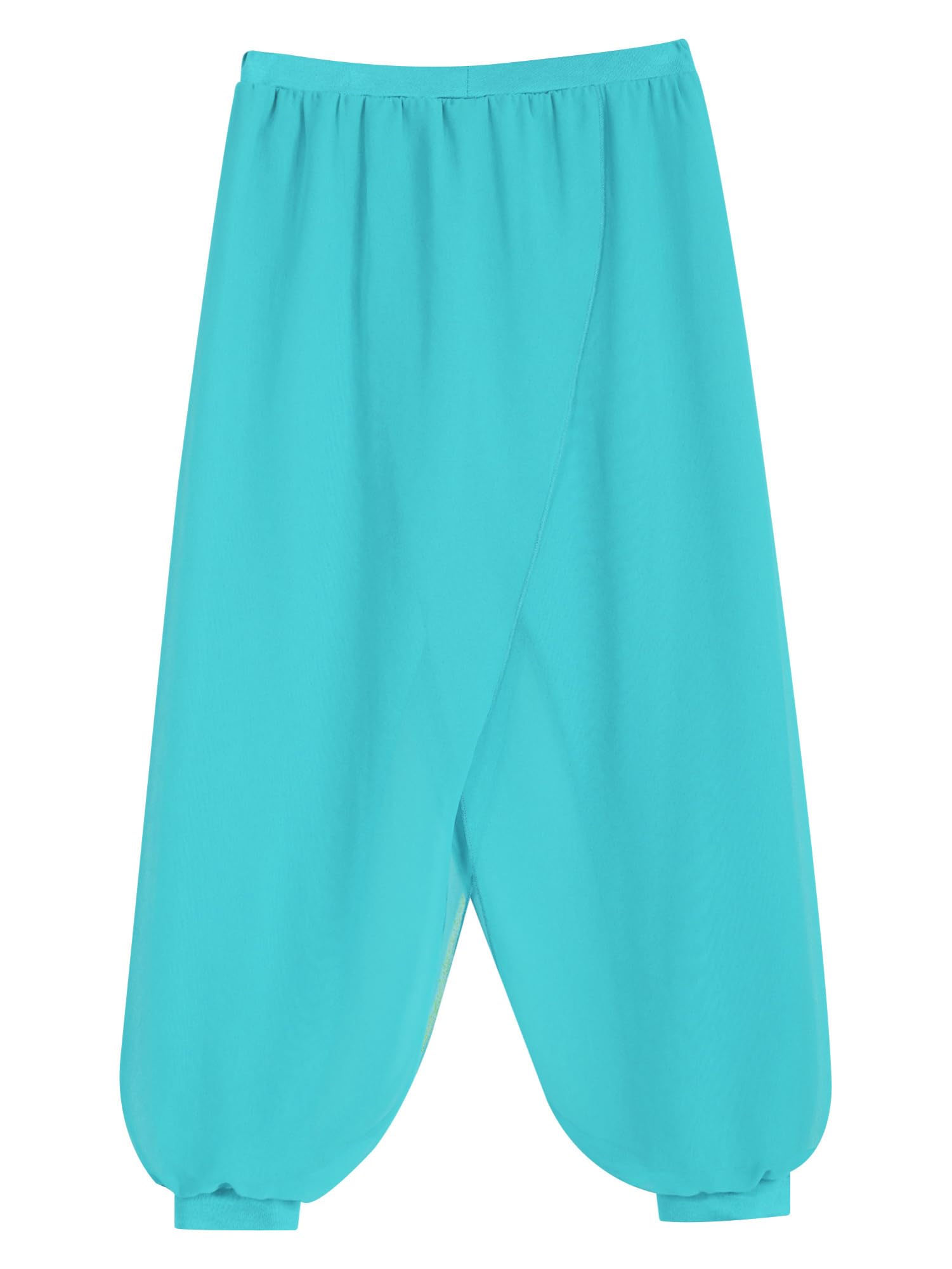 IEFIEL Enfant Fille Fendu Pantalon Décontracté Sports Yoga Palazzo Sarouel Pantalon Danse Classique Fluide Taille Haute