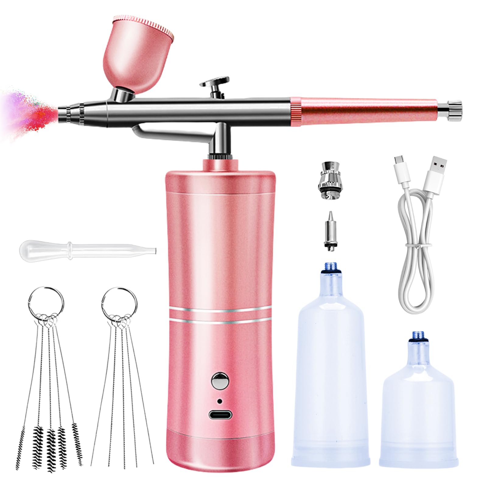 Mini pulvérisateur de peinture rechargeable pour barbier et esthétique