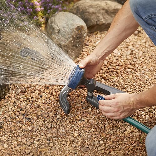 Base d'arrosage pivotante Gilmour multi-motifs pour ne plus gaspiller d'eau au robinet - 8